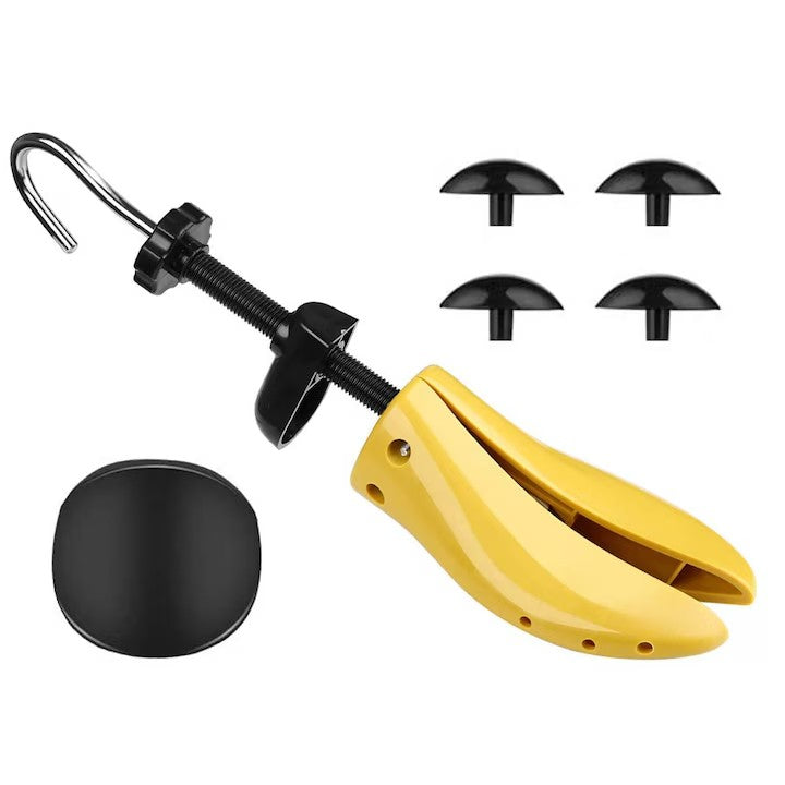 Calapoade/Sanuri AT PERFORMANCE®, Pentru Largit/Alungit Pantofi, Pentru Marimile 39-43, Material ABS, Galben.