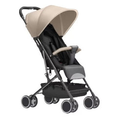 Carucior Pentru Bebelusi, At Performance, Pliabil, Usor, cu Sezut reglabil, spatios, Functie Sport, 6-36 luni CREM