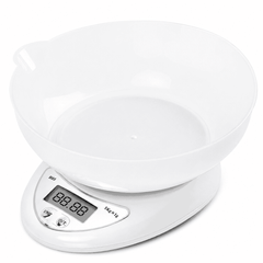 Cântar Electronic De Bucătărie Haley HY-5020, Capacitate 5 Kg, Precizie 1 g, Bol 600 ml, Ecran LCD, Funcție Tara