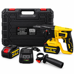 Mașină de Găurit cu Percuție AT PERFORMANCE® 98V, 3500RPM, 2 Acumulatori, Valiză Transport