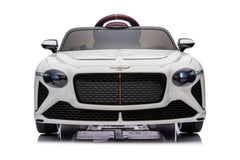 Mașinuță electrică copii Bentley Bacalar oficial licentiat, Kidoo, 12V, 2 motoare, telecomandă 2.4G, LED, USB, Bluetooth, 3-8 ani