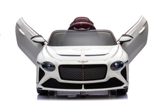 Mașinuță electrică copii Bentley Bacalar oficial licentiat, Kidoo, 12V, 2 motoare, telecomandă 2.4G, LED, USB, Bluetooth, 3-8 ani