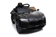 Mașinuță electrică Lamborghini Urus oficial licentiata, KIDOO, 37–96 luni, 12V 4.5Ah, 2 motoare 25W, telecomandă 2.4G, volan multifuncțional cu muzică, MP3, USB, TF, FM Radio, 105×65×52 cm