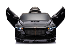 Mașinuță electrică copii Bentley Bacalar oficial licentiat, Kidoo, 12V, 2 motoare, telecomandă 2.4G, LED, USB, Bluetooth, 3-8 ani