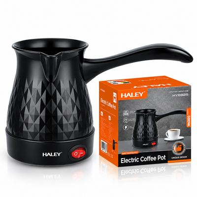 Ibric Electric HALEY 600W, 0.5L – Ideal pentru Cafea Turcească, Ceai, Lapte | Portabil, Silențios, Perfect pentru Călătorii