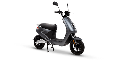 Scuter Electric N-Moto LX04 – Gri, Motor BOSCH 1440W, Autonomie 80 km, Dimensiuni 1750×570×1140mm, Greutate 80kg, Viteză 25 km/h, Fără Permis, CIV, COC & EEC+ Cadou Tricou N-Moto