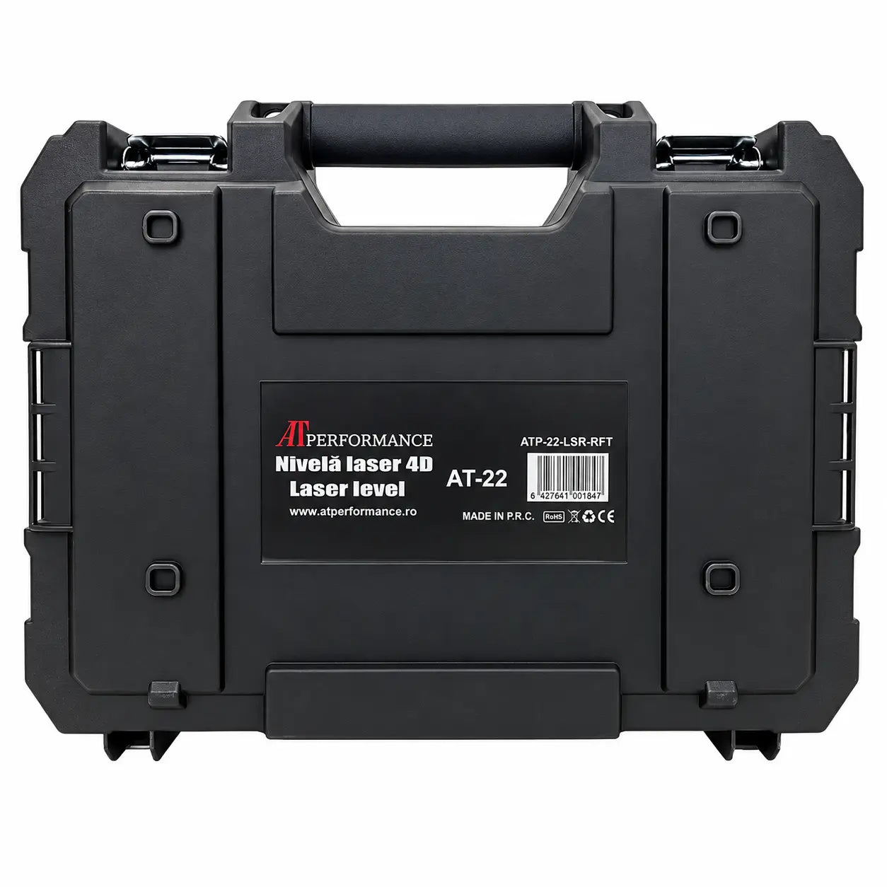 Nivel laser 4D cu 16 linii, AT PERFORMANCE®, 360°, Platforma de ridicare, cu autonivelare, Telecomanda, Lumina verde, Trepied 95 cm
