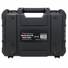 Nivel laser 4D cu 16 linii, AT PERFORMANCE®, 360°, Platforma de ridicare, cu autonivelare, Telecomanda, Lumina verde, Trepied 95 cm