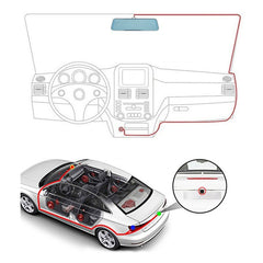 Oglindă Auto DVR AT PERFORMANCE® cu Cameră Față-Spate Full HD 1080P