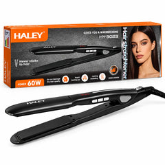 Placă de Îndreptat Părul HALEY HY-3023, 60W, Încălzire Rapidă, Modelare de Lungă Durată, Design Unic, Hair Straightener
