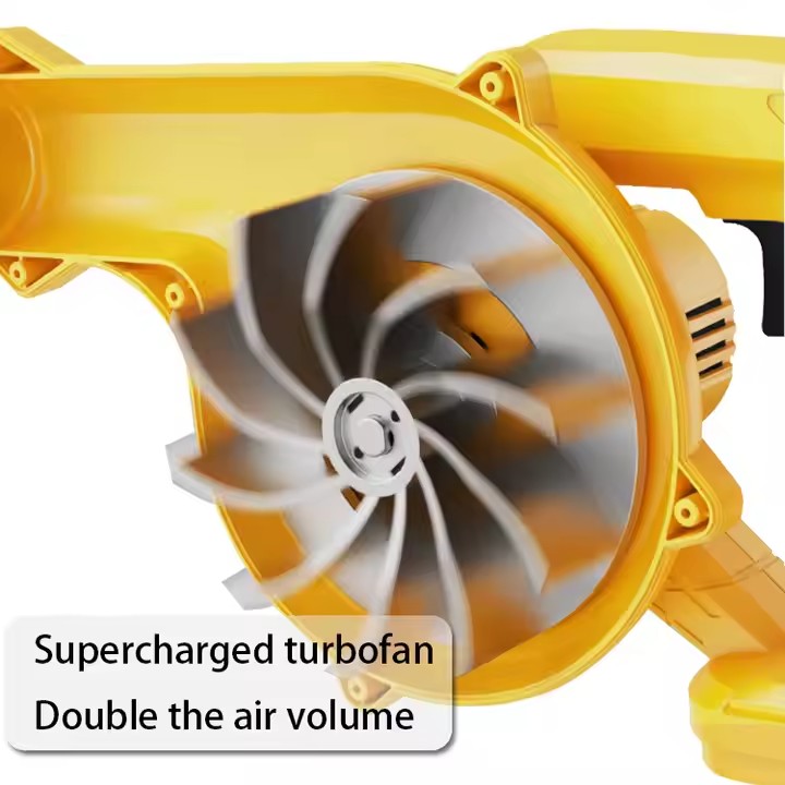 Suflantă Frunze fără Fir AT PERFORMANCE® 880W, 2 Acumulatori 36V, 2 în 1 Suflare și Aspirare Frunze, Praf, Zăpadă, 18000 RPM