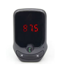 Modulator Auto KlaussTech, Bluetooth, 2 x Porturi USB, Micro SD, Ecran LED, 87 dB, ABS, Handsfree, Negru
