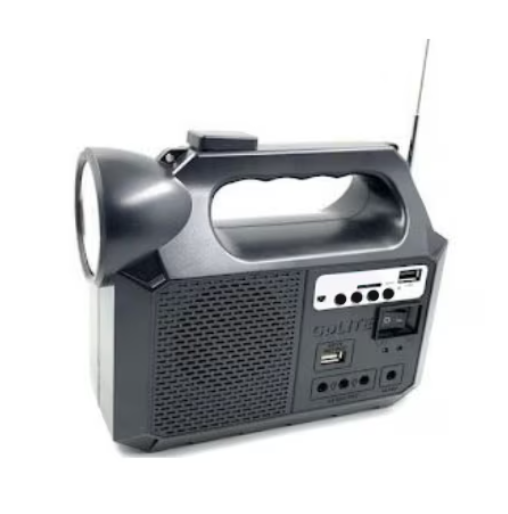 Kit Solar Lanterna 3 becuri cu panou solar portabil GD Lite GD-8017 Music
