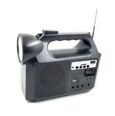 Kit Solar Lanterna 3 becuri cu panou solar portabil GD Lite GD-8017 Music