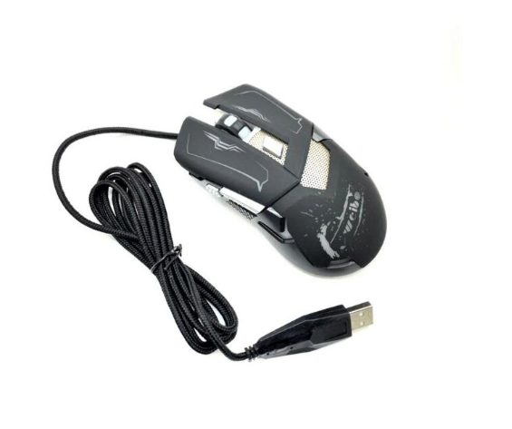 Mouse Gaming Weibo, S10 cu senzor optic rezolutie 1600/2400/3200 DPI, RGB