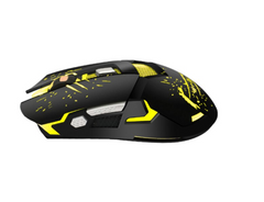 Mouse Gaming Weibo, S10 cu senzor optic rezolutie 1600/2400/3200 DPI, Rosu
