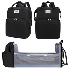 Rucsac 3-in-1 pentru bebelusi,Negru