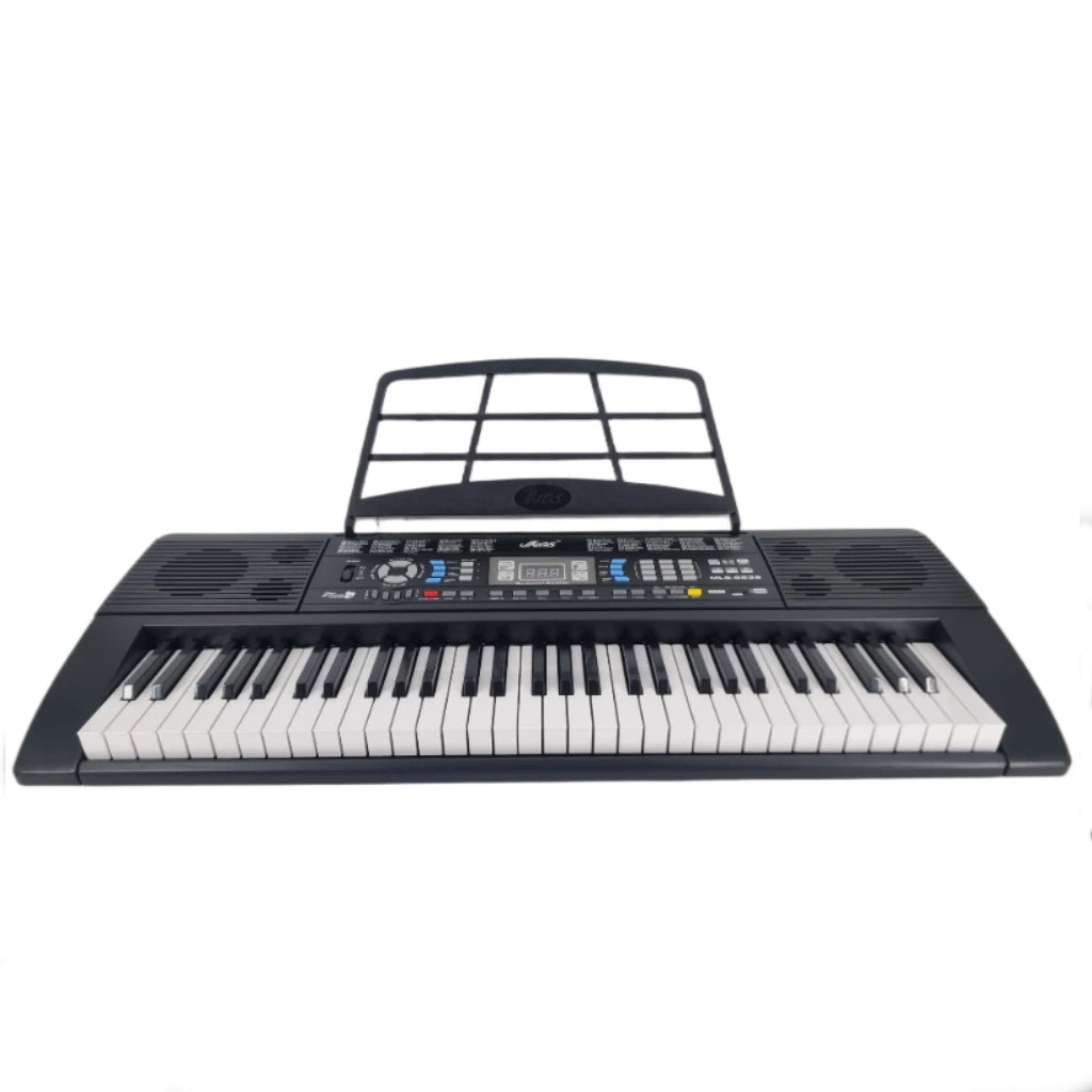 Orga electronică profesională MLS-6639 cu 61 clape, 128 tonuri, 128 ritmuri, display digital și funcție de învățare