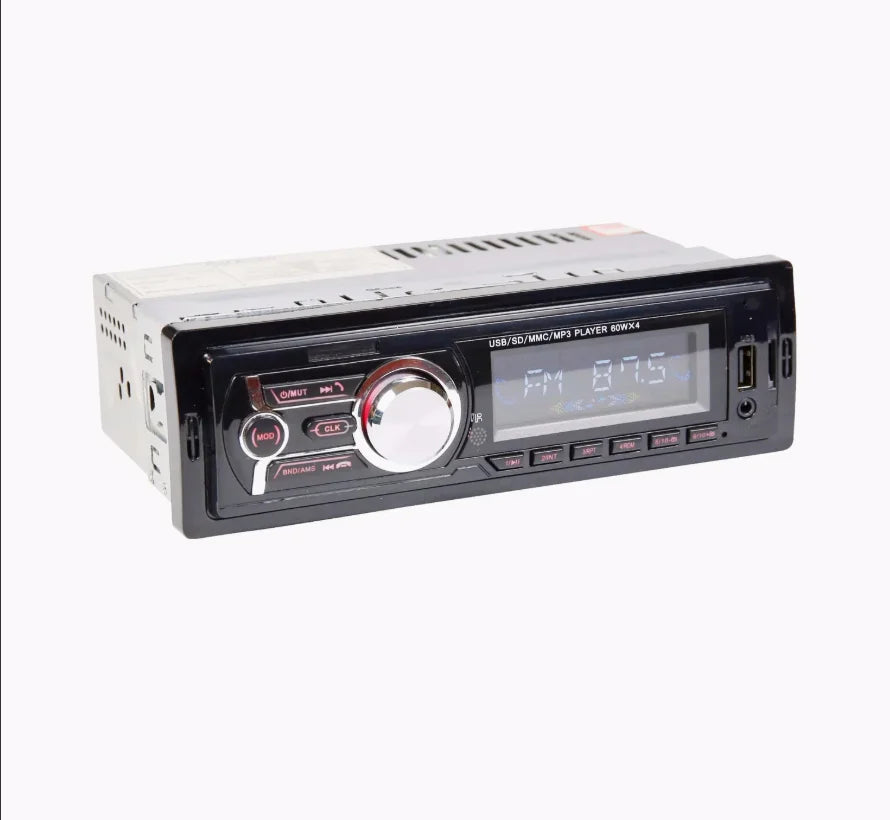 Radio Auto MP3 Player / Bluetooth / USB / SD Card / AUX / 4 x 50W / Afișaj LED / RCA / Telecomandă