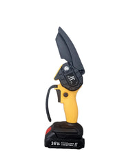 Pachet Profesional AT PERFORMANCE® – Foarfecă Electrică 36V + Mini Fierăstrău Electric 36V cu Lanț 6 inch”, 4 Acumulatori, 2 Încărcătoare și 2 Valize de Transport