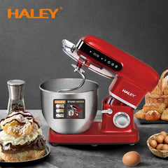 Mixer Planetar Profesional HALEY HY-2418, 2500W, Bol Inox 12L, 9 Viteze + Pulse, Display Touch
