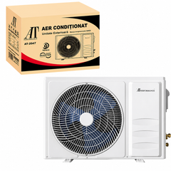 Aer Condiționat Inverter 12000 BTU, R32, Compresor GMCC/GREE, Răcire & Încălzire, Kit Instalare Inclus, Telecomandă LCD