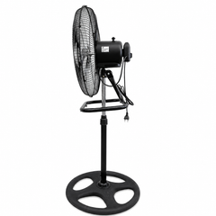 Ventilator 3 în 1 AT PERFORMANCE® AT-2055, 65W, 18 Inch, Podea, Perete și Picior, 3 Viteze, Oscilație, Reglabil pe Înălțime