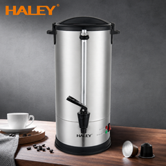 Termos Electric Profesional HALEY HY-6935L, 35L, 2500W, Inox 304, Robinet, Indicator Nivel Apă, Menținere Temperatură