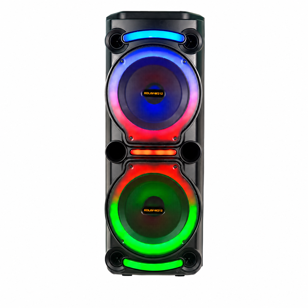 Boxă Portabilă Karaoke Sing-e ZQS8212, 40W, 2 x 8", Microfon Wireless Inclus, Bluetooth, LED RGB, Acumulator 3600mAh, Telecomandă