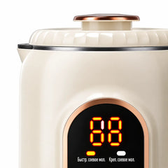 Aparat Multifuncțional pentru Prepararea Laptelui Vegetal și de Soia HALEY® HY-2721, 1800 ml, Putere Mixare 500W, Încălzire 1000W, 8 Funcții, Panou Tactil, Timer 12 Ore, Autocurățare