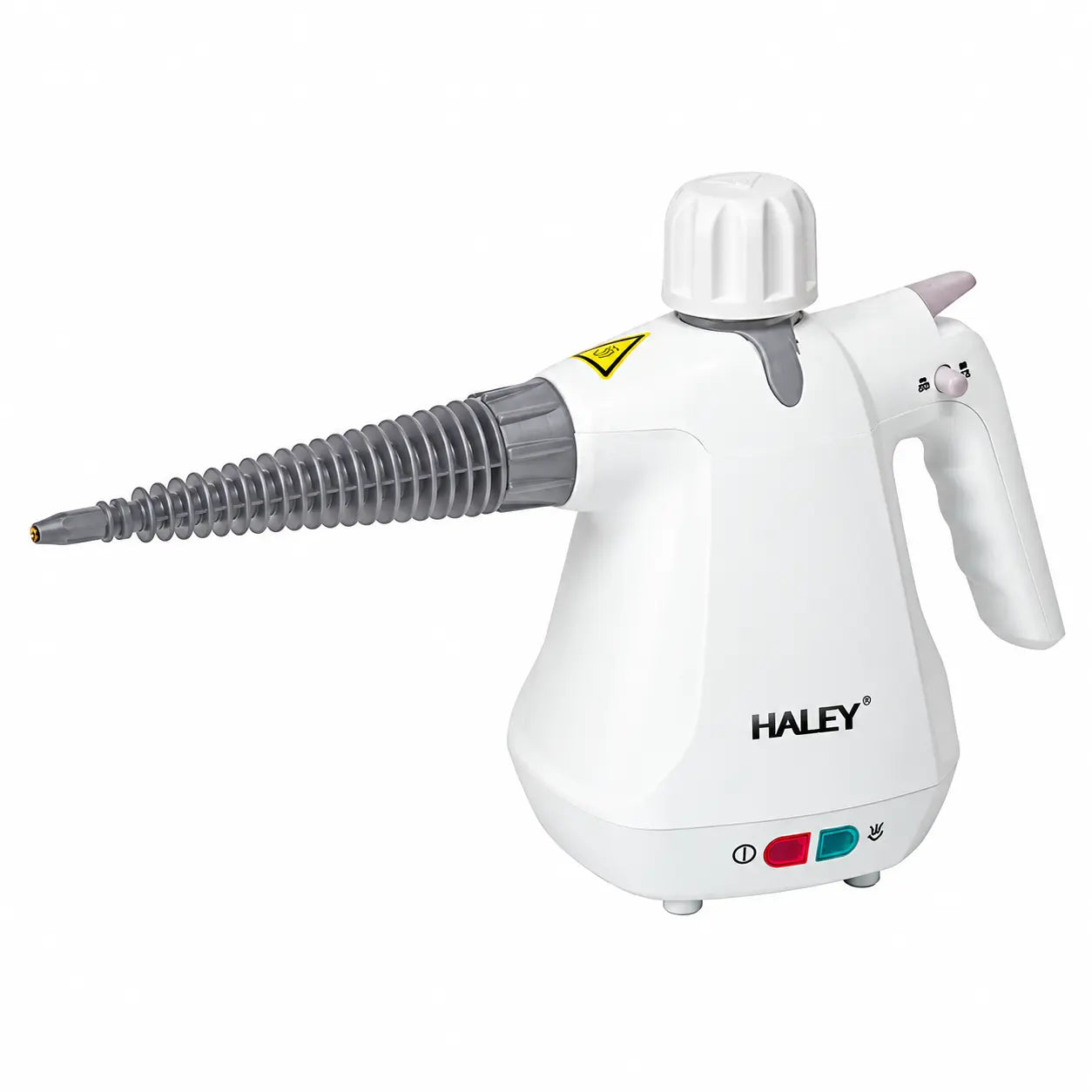 Aparat de Curățat cu Abur HALEY® HY-3934, Multifuncțional 10 în 1, 1000W, Presiune 3 Bar 300 kPa, Rezervor 350 ml, Abur Fierbinte peste 100°C, Curățare, Degresare și Igienizare Fără Substanțe Chimice
