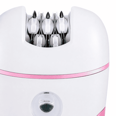 Epilator Reîncărcabil Pentru Femei Haley HY-6503, Set 4 În 1, 4 Capete, 2 Viteze, Wet & Dry, Accesorii Incluse