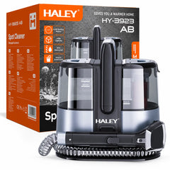 Aspirator cu Spălare HALEY HY-3923 AB, 3500W, Curățare Tapițerie, Canapele, Saltele și Covoare, Rezervor Apă Curată 1350 ml, Rezervor Apă Murdară 800 ml, Rază de Lucru 4 m, IPX4