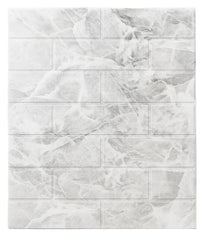 Set 10x Tapet 3D Autocolant/ Autoadeziv, At Performance®, rezistent la apa, 70cm x 77cm x 0.5 cm, Marmura