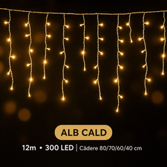 AT-2128 – țurțuri LED cu lumină alb cald