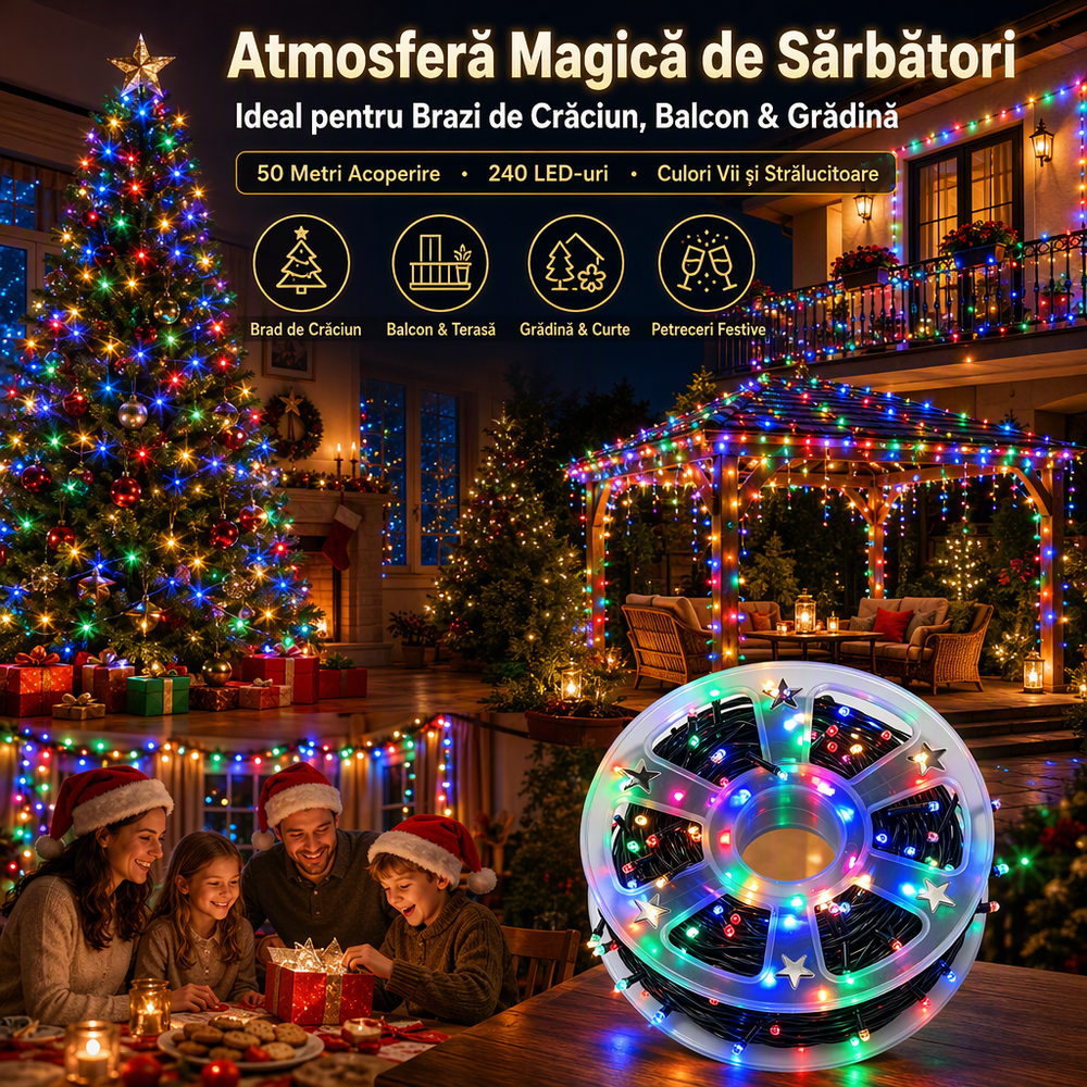 AT-2129 – exemple de decor festiv multicolor