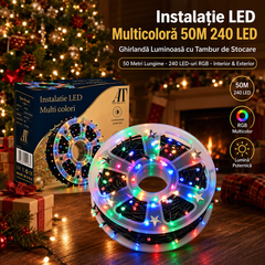AT-2129 – instalație de 50 m cu 240 LED-uri