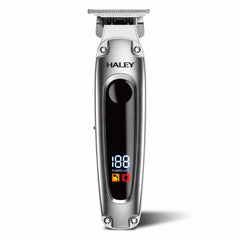 Mașină de tuns profesională HALEY HY-4501 cu afișaj LCD, reîncărcabilă USB