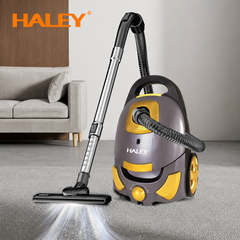 Aspirator Cu Sac HALEY HY-951, 3000W, Putere De Aspirare ≥500W, Sac 4L, Filtru HEPA, Putere Reglabilă, Cablu 6,5 m, Negru/Auriu