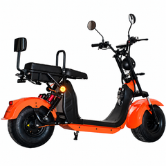 Scuter Electric 2 Persoane, Viteză Limitată 25 km/h – Fără Permis,  Motor 1500W, Baterie 20Ah, Suspensie Hidraulică, COC Inclus