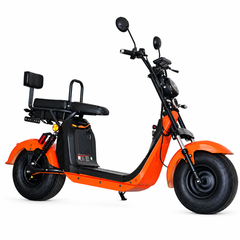 Scuter Electric 2 Persoane, Viteză Limitată 25 km/h – Fără Permis,  Motor 1500W, Baterie 20Ah, Suspensie Hidraulică, COC Inclus