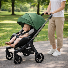 Cărucior 4 în 1 pentru Bebeluși Stroller Plus 2053 – Sistem Multifuncțional, 0-3 Ani