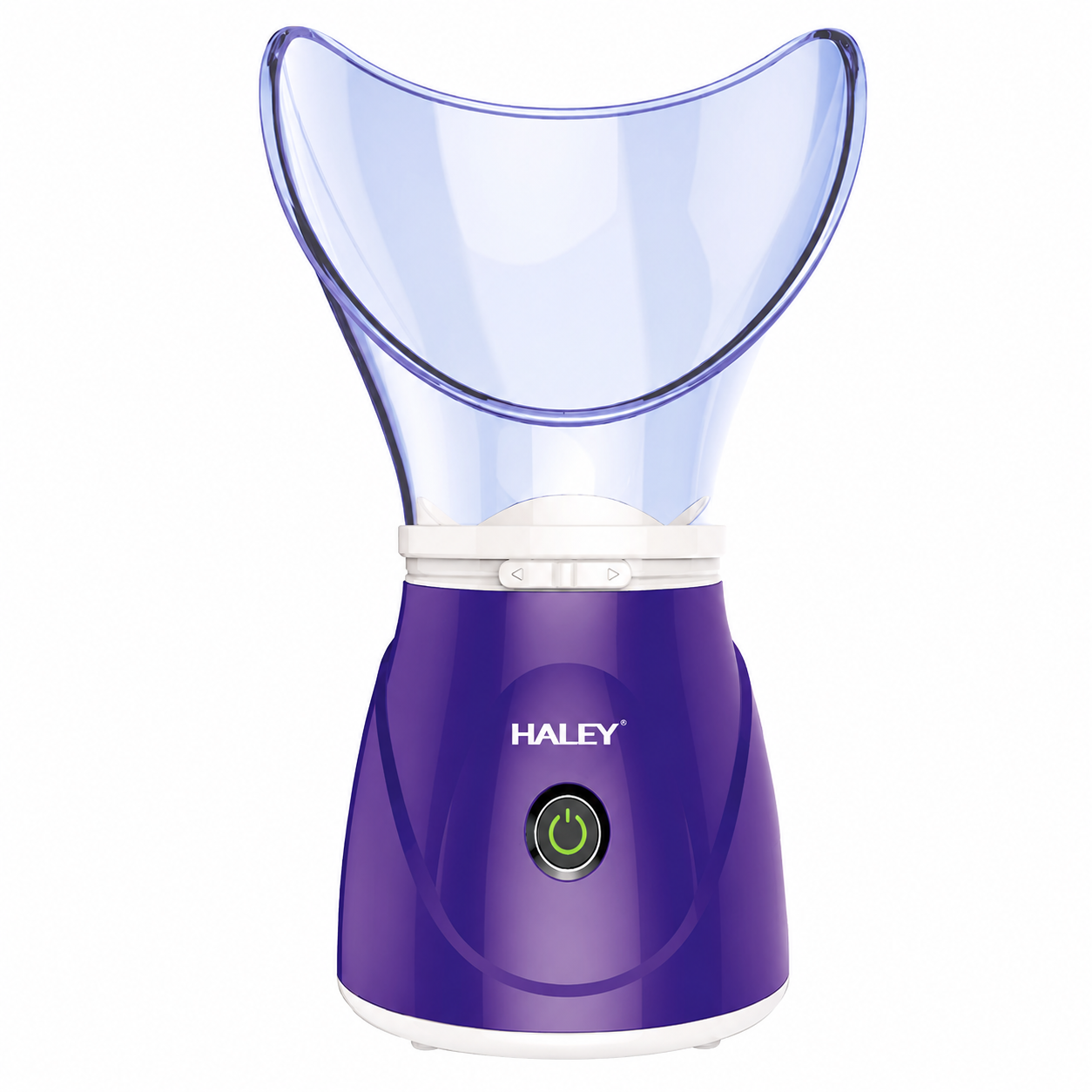 Saună Facială Cu Aburi Haley HY-6500, 200W, Vaporizator Facial Pentru Curățare Și Hidratare, Încălzire Rapidă, Temperatură Constantă, Mască Facială, Mov