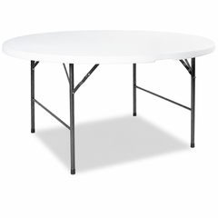 Masă Rotundă Pliabilă AT PERFORMANCE® 150 cm, HDPE Profesional, 400 kg, pentru Evenimente și Catering