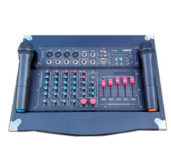 Sistem Audio Profesional VALLIODOR 2025 – 560W, 4 Difuzoare 15”, 2 Microfoane Wireless, Telecomandă