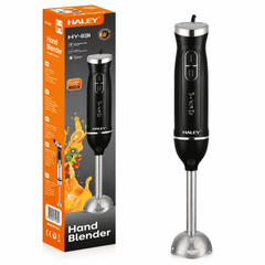 Blender Vertical De Mână Haley HY-1131, 1500W, 2 Viteze, Funcție Pulse, Lame Și Tijă Din Oțel Inoxidabil