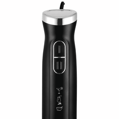 Blender Vertical De Mână Haley HY-1131, 1500W, 2 Viteze, Funcție Pulse, Lame Și Tijă Din Oțel Inoxidabil