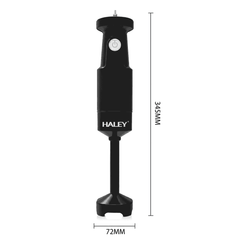 Blender Vertical HALEY HY-1134, 1200W, Lamă Din Oțel Inoxidabil, Protecție Anti-Stropire, Operare Cu O Singură Mână