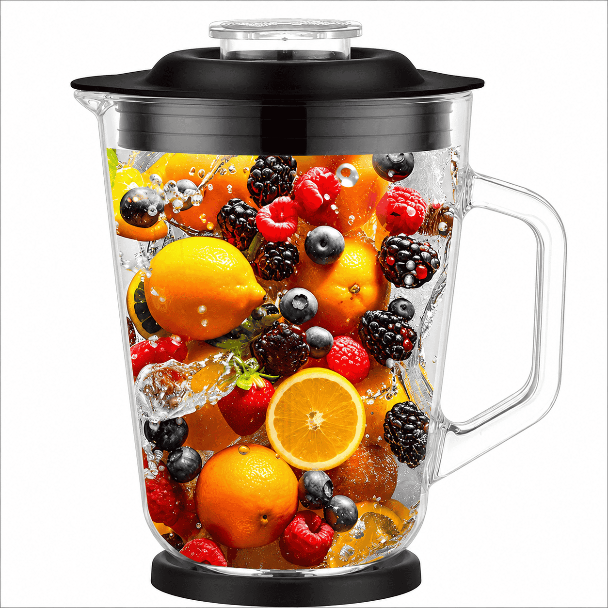Blender Multifuncțional HALEY HY-2944 2 în 1, 1000W, Cană Din Sticlă 1,5L, Râșniță, 3 Trepte + Pulse, Funcție Zdrobire Gheață