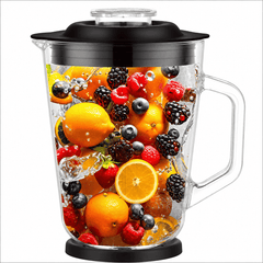 Blender Multifuncțional HALEY HY-2944 2 în 1, 1000W, Cană Din Sticlă 1,5L, Râșniță, 3 Trepte + Pulse, Funcție Zdrobire Gheață